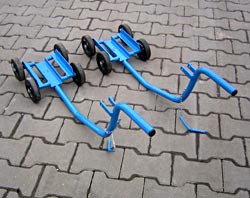 Přídavná manipulační kolečka